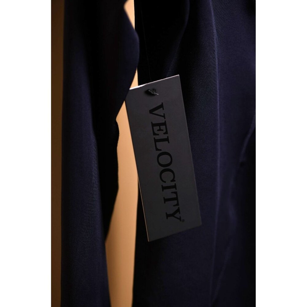 New! VELOCITY | DARK NAVY INTERLOCK GURU WOMEN's JACKET | LARGE | MSRP: $78 - Picture 5 of 11